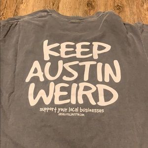 Keep austin weird t shirt